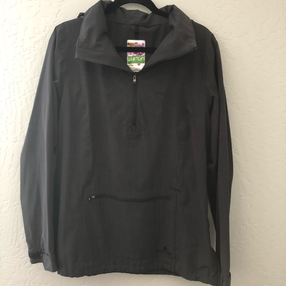 Burton Pullover Hooded Half-Zip Up Jacket